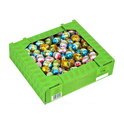 Цукерки шоколадні (Пасхальні яйця) 4 смаки Baron 2 кг Польща