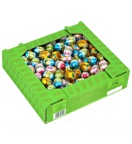 Цукерки шоколадні (Пасхальні яйця) 4 смаки Baron 2 кг Польща