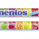 Жувальні драже мікс фруктовий Веселка Mentos Rainbow (7 смаків) 37.5 г