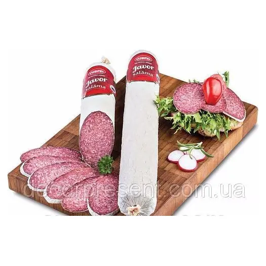 Ковбаса салями сирокопчена Javor Salama Vijofel 600 г/ Словаччина