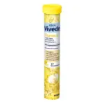 Шипучі вітаміни Vitamin C + Zink, Selen, Vitamin D3 Edeka Elkos Vivede Німеччина (17 шт)