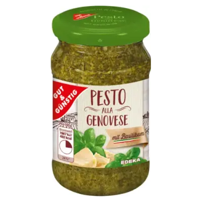 Соус Pesto alla Genovese   GUT & GÜNSTIG 190 г Германия