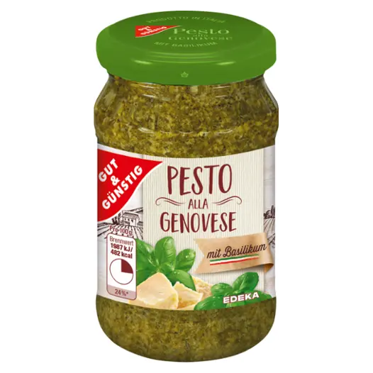 Соус Pesto alla Genovese   GUT & GÜNSTIG 190 г Германия