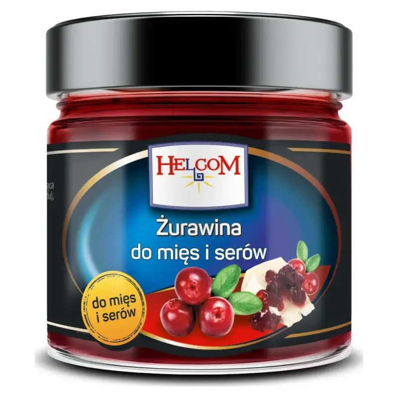 Соус Журавлинний до м’яса та сирів Helcom Zurawina do mies i serow 210г