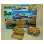 Печиво злакове з вітамінами Dibus Dragons Gullon Іспанія 330 г (8х37,5г)