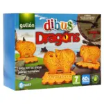 Печиво злакове з вітамінами Dibus Dragons Gullon Іспанія 330 г (8х37,5г)