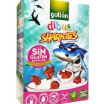 Печиво без глютену, лактози і яєць Dibus Sharkies Gullon 250г Іспанія