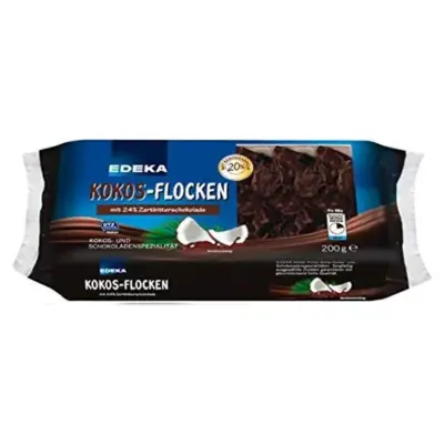 Цукерки шоколадні з кокосом Kokos Flocken Edeka 250г Німеччина