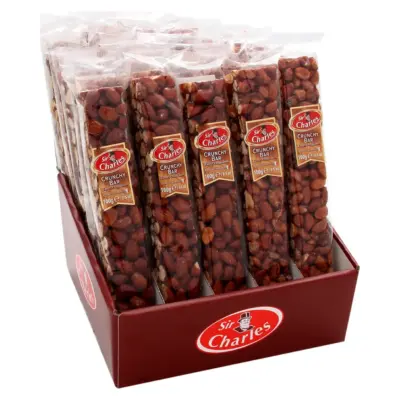 Хрусткий кранч бар із мигдалю (гриляж) CRUNCHY BAR Sir Charles 100g Австрія