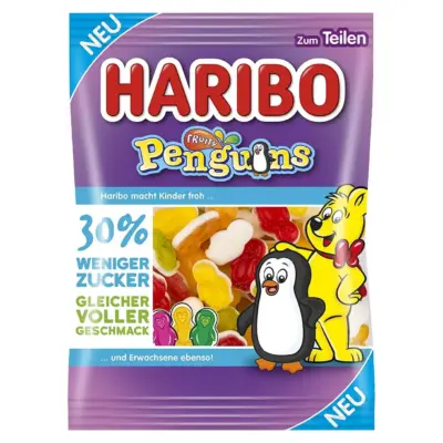 Желейні цукерки Penguins Haribo Пінгвіни Німеччина 160г