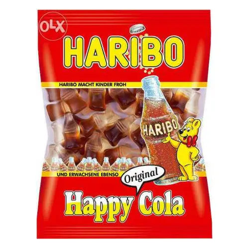 Желейні цукерки Haribo Happy Cola Німеччина 100 г