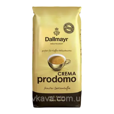 Кава зернова Dallmayr Crema Prodomo 100% арабіка Німеччина 1кг
