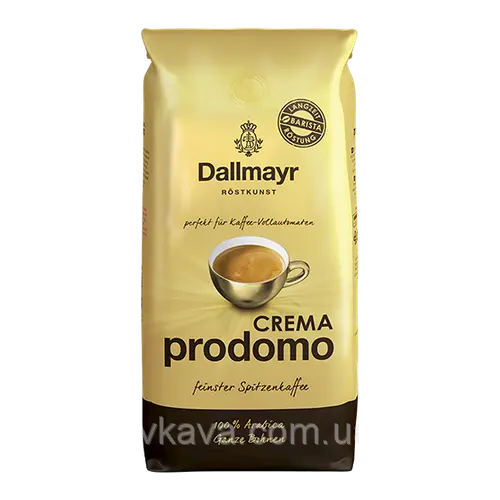 Кава зернова Dallmayr Crema Prodomo 100% арабіка Німеччина 1кг