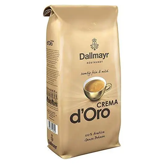 Кава в зернах Dallmayr Crema d Oro 100% арабіка Німеччина 1кг