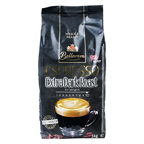 Кава в зернах Bellarom Espresso Extra Dark Roast 100% арабіка 1кг Німеччина