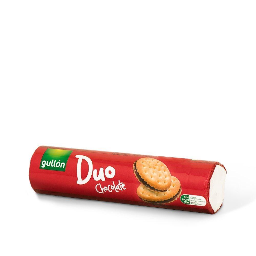 Печиво сендвіч без трансжирів Duo Chocolate з шоколадним кремом Gullon Іспанія 250 г