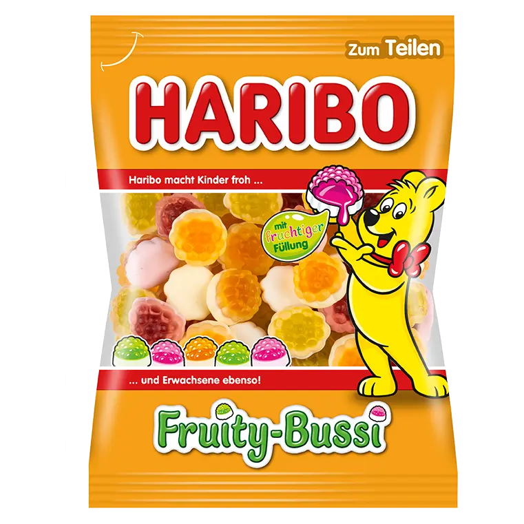 Желейні цукерки Haribo Fruity- Bussi (тортик фруктовий) Німеччина 175 г