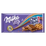 Шоколад Milka Chips Ahoy (з печивом Чипс і крапельками шоколаду) Швейцарія 100 г
