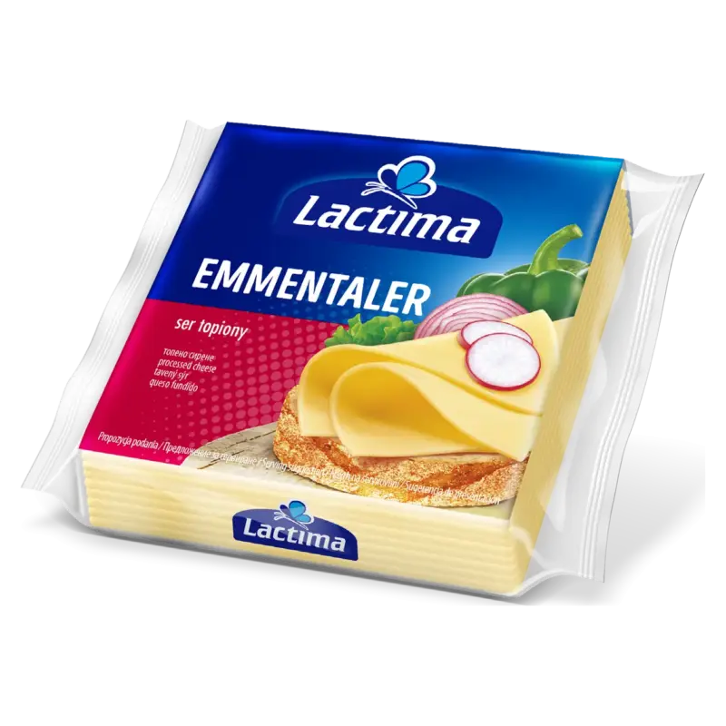 Сир тостерний (плавлений) Emmentaler Lactima Польща 130г