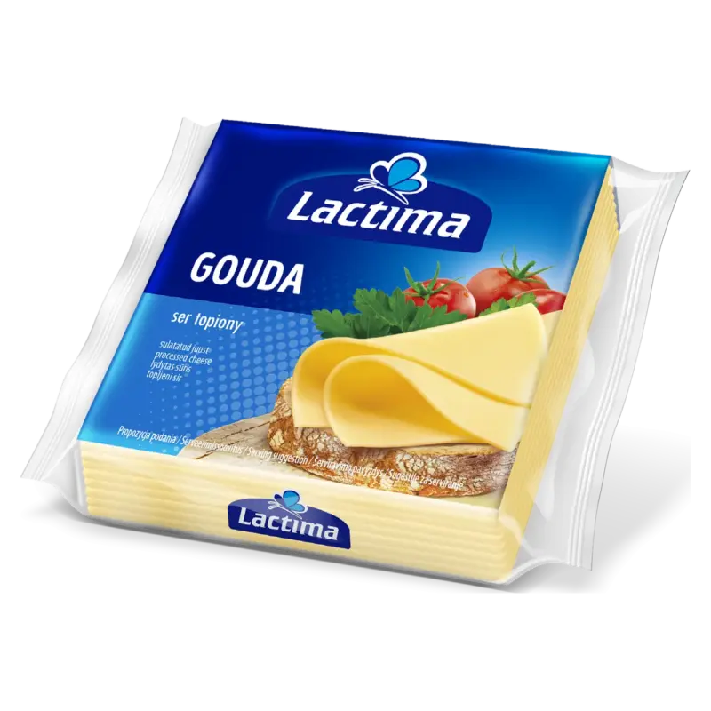 Сир тостерний (плавлений) Lactima Gouda Польща 130г