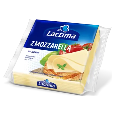 Сир тостерний (плавлений) Mozzarella Laktima Польща 130г