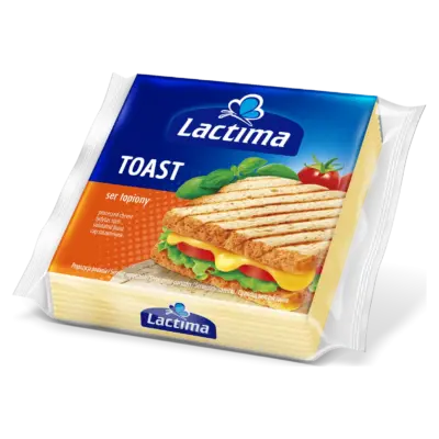 Сир тостерний (плавлений) Toast Laktima Польща 130г