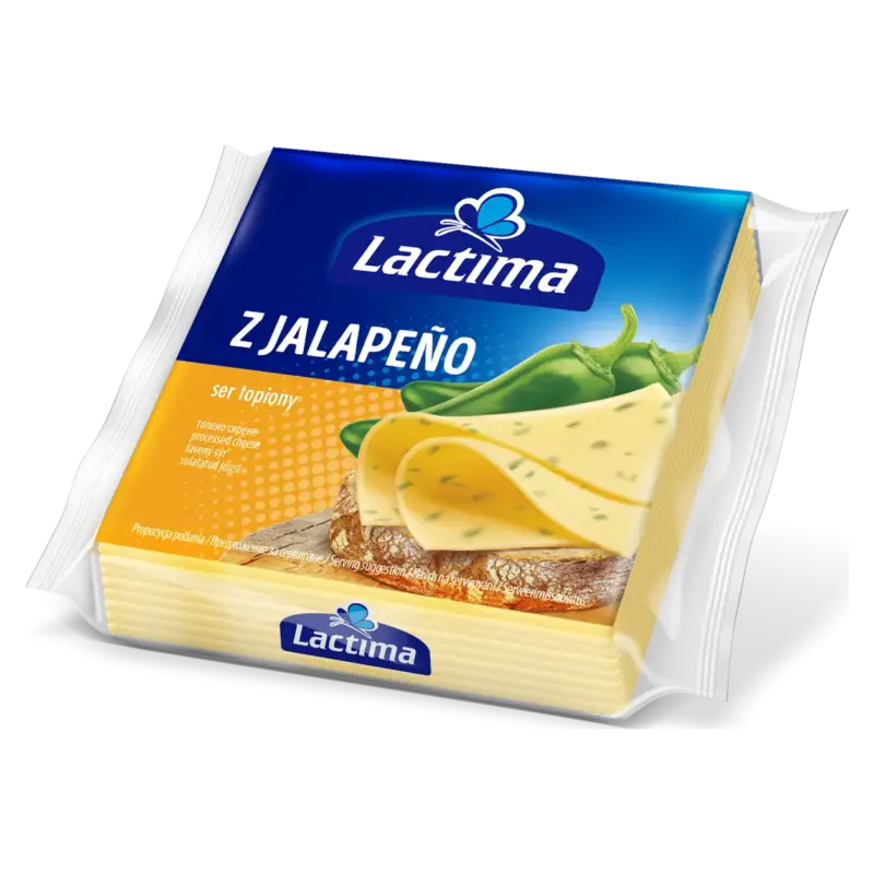 Сир тостерний (плавлений) z Jalapeno Laktima Польща 130г
