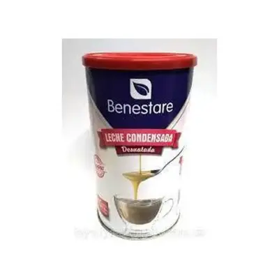 Згущене знежирене молоко Benestare Leche Condensada Desnatada 1000 г Іспанія