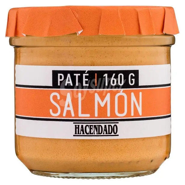 Паштет без глютену “Лосось” Pate Pato Hacendado 160 г Іспанія