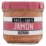 Паштет без глютену з хамону Pate Jamon Hacendado 160 г Іспанія
