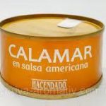 Кальмар шматочками в американському соусі Hacendado Calamar en salsa americana 80 г Іспанія