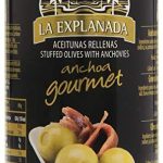 Оливки зелені фаршировані анчоусом Olives with Anchovies La Explanada 370г Іспанія