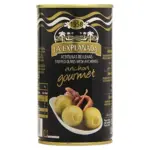 Оливки зелені фаршировані анчоусом Olives with Anchovies La Explanada 370г Іспанія