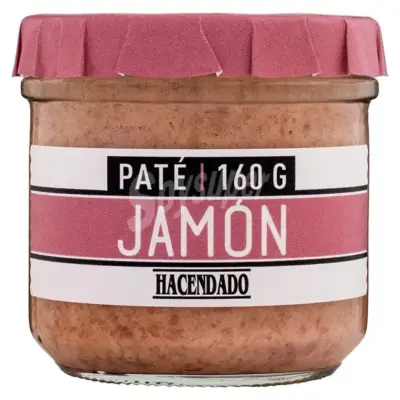Паштет без глютену з хамона Pate Jamon Hacendado 160г Іспанія