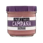 Паштет без глютену зі свинячої печінки “Деревенський дзвін” Pate Campana Hacendado 160 г Іспанія