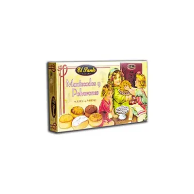 Печиво з мигдальним борошном пісочне асорті El Santo Mantecados y Polvorones 300 г Іспанія