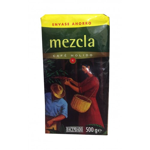 Кава мелена Mezcla-4 Hacendado 500г Іспанія