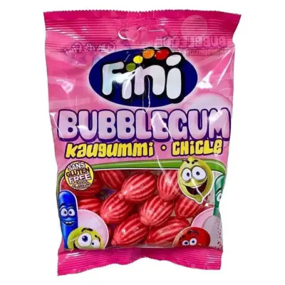 Жувальні цукерки( гумка) без глютену Fini Melon Gum Кавун 90 г Іспанія
