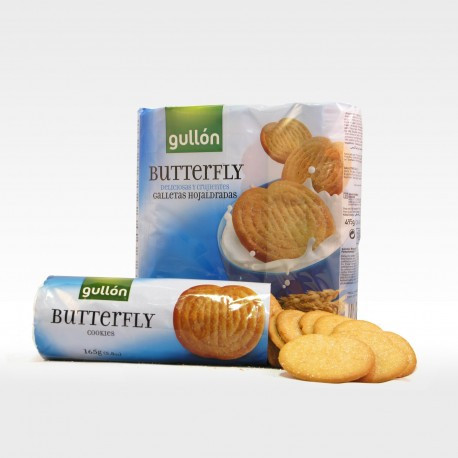 Печиво Метелик Butterfly високоолейне Gullon 495 г (3х165 г) Іспанія