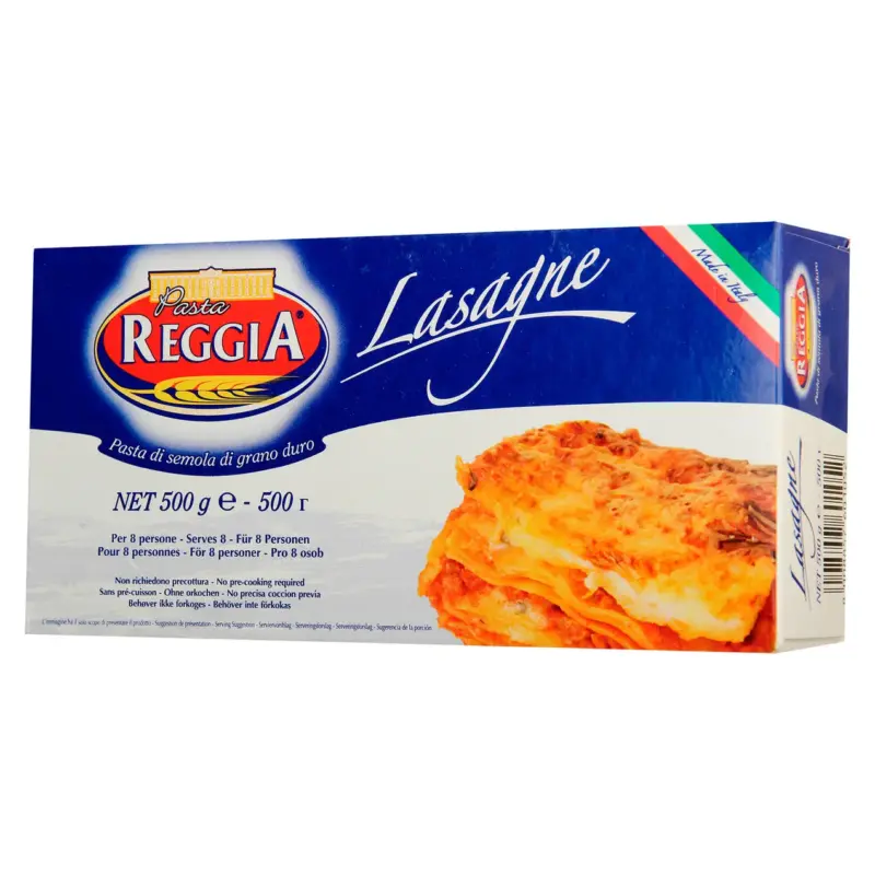 Макарони Lasagne Pasta Reggia, 500г Італія