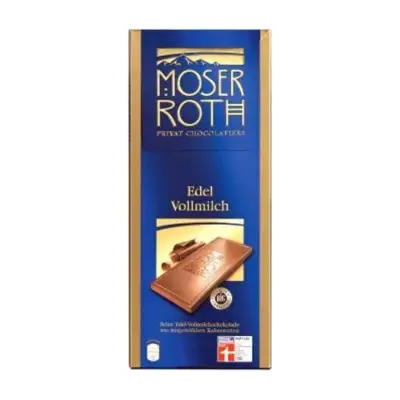 Шоколад молочний Moser Roth Edel Vollmilch 125 г Німеччина