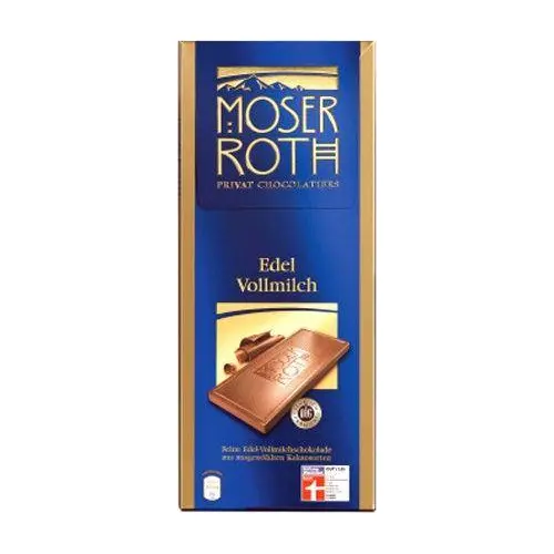 Шоколад молочний Moser Roth Edel Vollmilch 125 г Німеччина