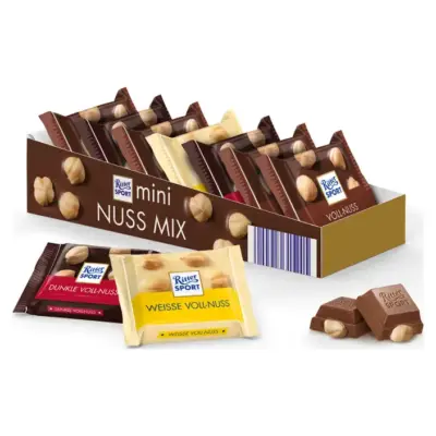 Набір міні-шоколад Ritter Sport Mini Nuss Mix 116 р. Німеччина