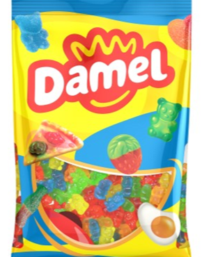 Желейні цукерки БЕЗ ГЛЮТЕНА Damel Bears (міні) Іспанія 80г