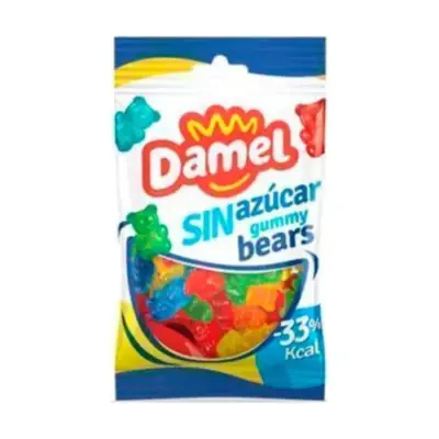 Желейні цукерки БЕЗ САХАРА та ГЛЮТЕНА Damel Bears (мішки) Іспанія 90 г