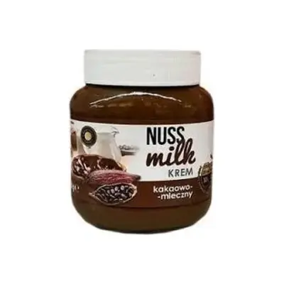 Шоколадний паста (крем) шоколадна NUSS MILK krem Польща 400 г