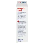 Біологічно активна домішка Mivolis Omega-3 риб’ячий жир 60 капсул Німеччина