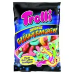 Желейні цукерки Без лактози, Без глютену Кислі Світлячки Trolli Saure Gluhwurmchen Німеччина 200г