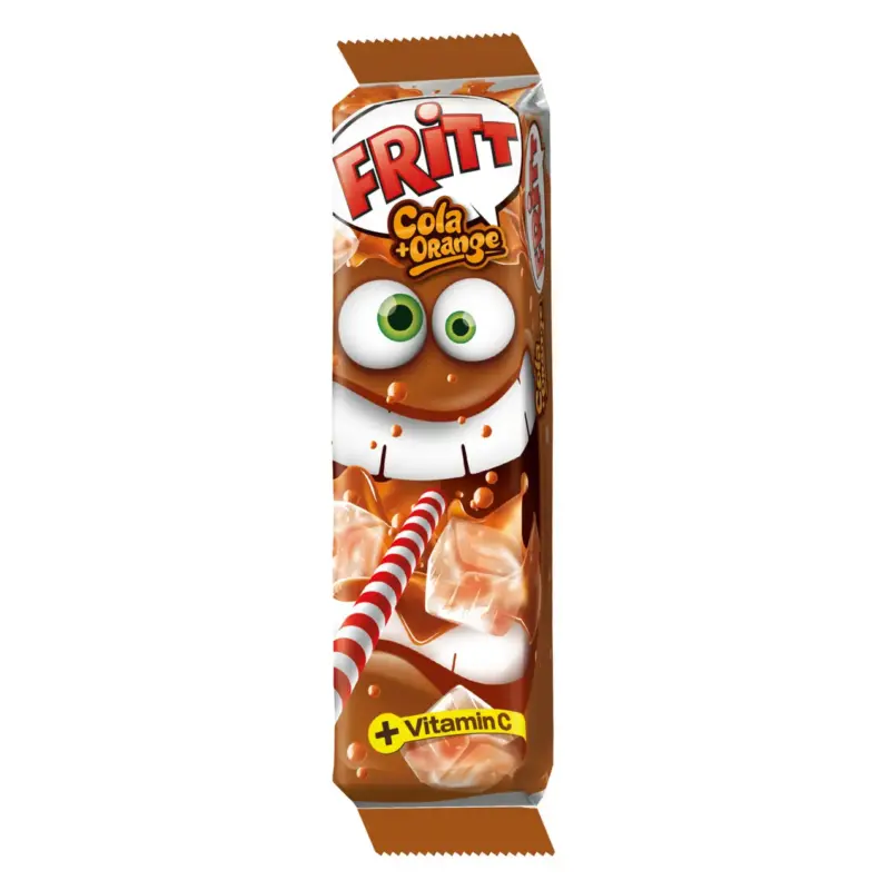 Желейні цукерки Fritt (жувальні) Кола з апельсином Німеччина 70г