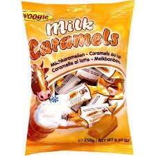 Цукерки Milk Caramels (молочна карамель Корівка) Woogie Австрія 250г